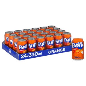 Fanta Zero Napój gazowany 330ml x24 Zestaw--- Darmowa wysyłka i dostawa następnego dnia