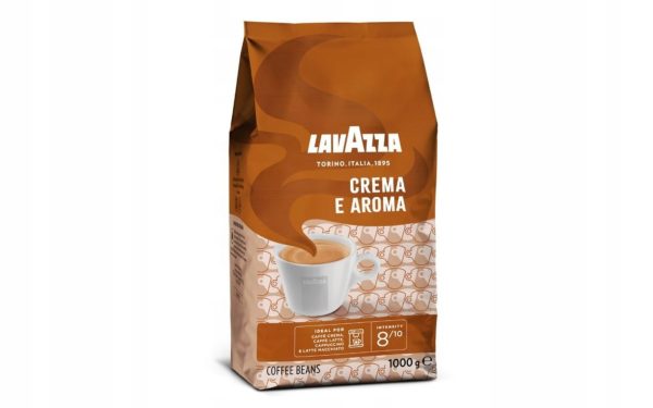 【kupić 3 dostać 1 za darmo】Kawa Ziarnista Lavazza Mieszana Crema e Aroma 1kg Ziarno Do Ekspresu